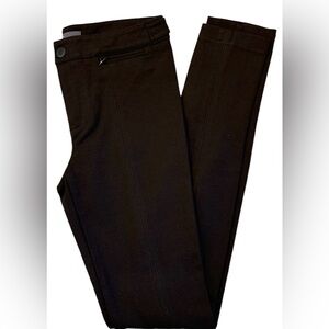 Vince Women’s Ponte Riding Pants Stretch Modal Brown 4 Skinny Fit